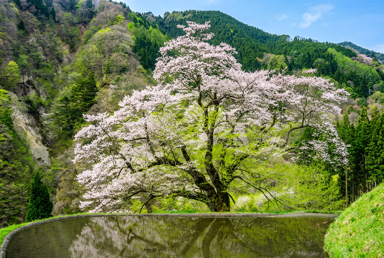 GWの休日、はな桃・桜・温泉を満喫してきました